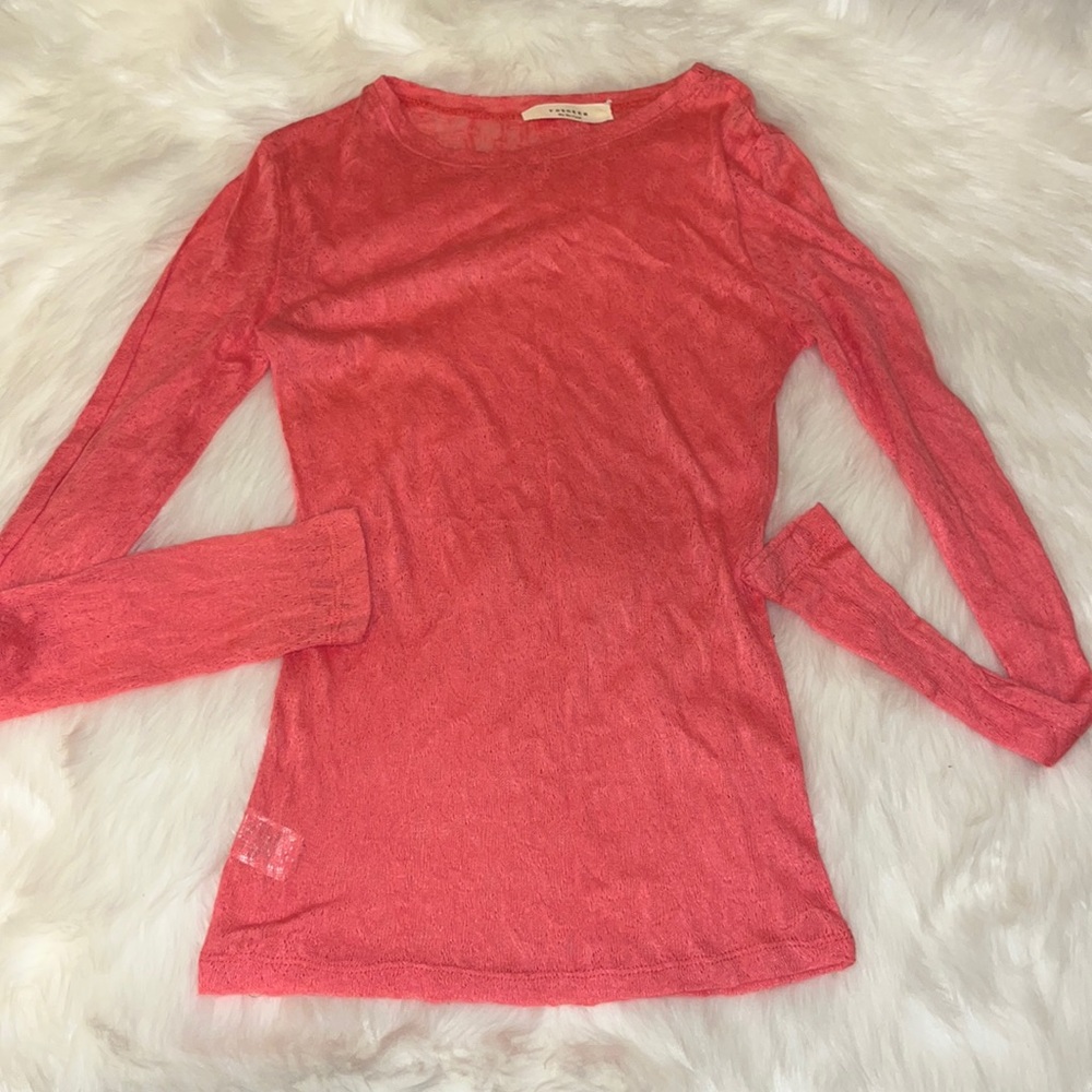 Coral Spring Burnout Top / Underscrub BOGO